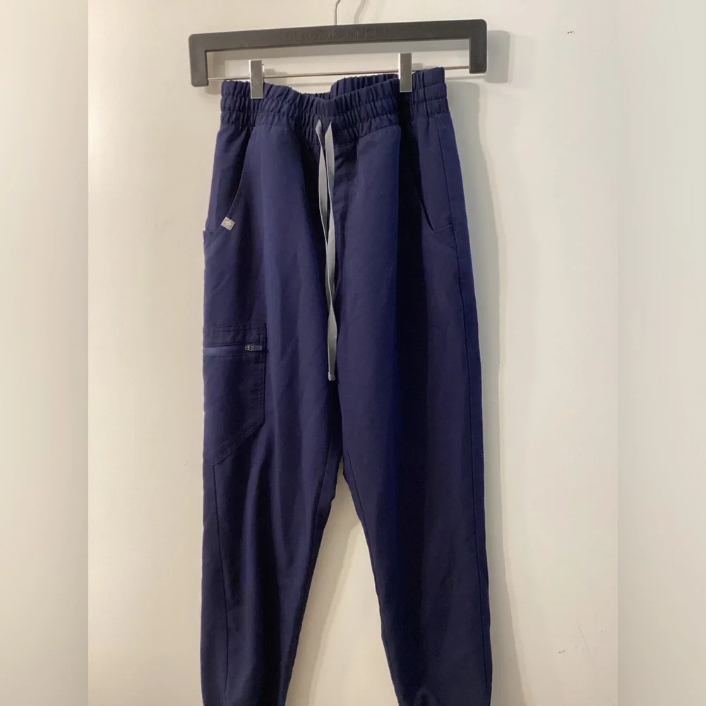 Figs‎ Navy Blue Jogger Pants